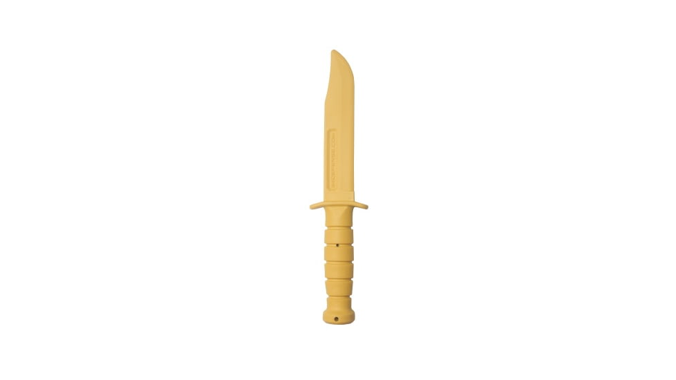 IMI Defense Rubberized Training Knife, Yellow, IMI-ZRTKYELLOW