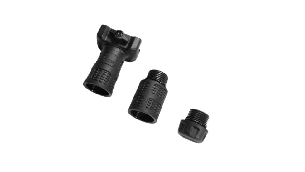 IMI Defense IVG Interchangeable Vertical Grip, Black, IMI-ZG106-BLK