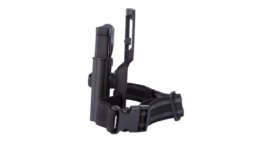 IMI Defense Mid Ride Belt Attachment w/Thigh Strap, Black, IMI-Z2250-BLK