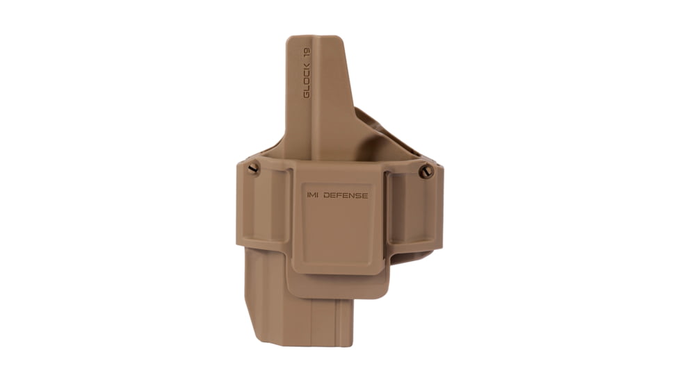 IMI Defense Morf-X3 Polymer OWB Paddle Holster, Glock 19/19X/45, Glock 23, FDE, IMI-Z8019FDE