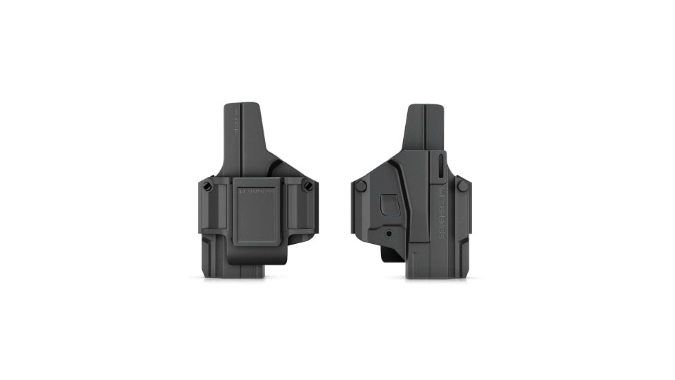 IMI Defense Morf-X3 Polymer OWB Paddle Holster, Glock 26, Black, IMI-Z8026BLACK