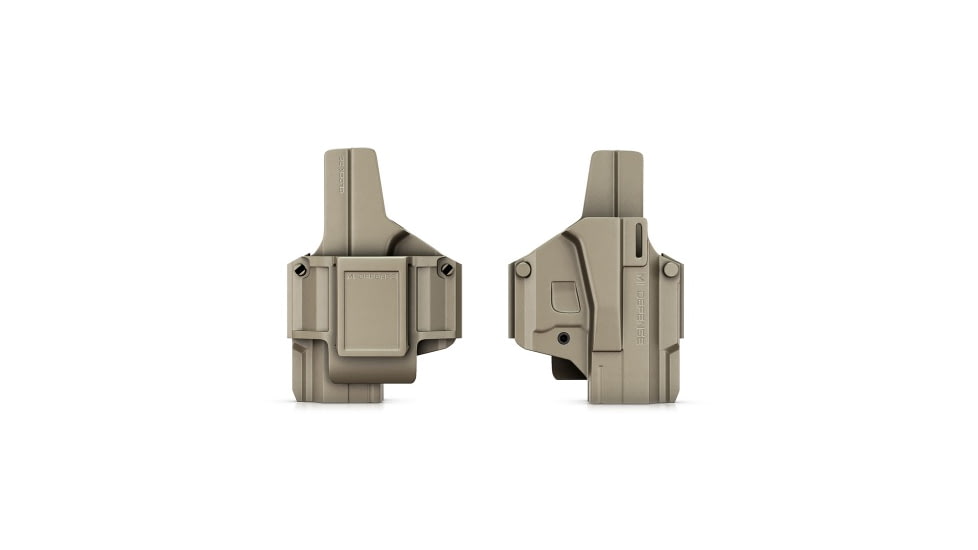IMI Defense Morf-X3 Polymer OWB Paddle Holster, Glock 26, FDE, IMI-Z8026FDE