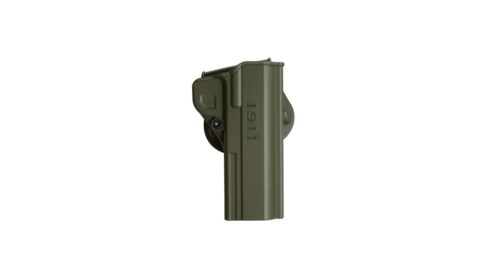 IMI Defense One Piece OWB Paddle Polymer Holster, 1911 .45 ACP Government Pistol, O.D. Green, IMI-Z8060O.D. GREEN