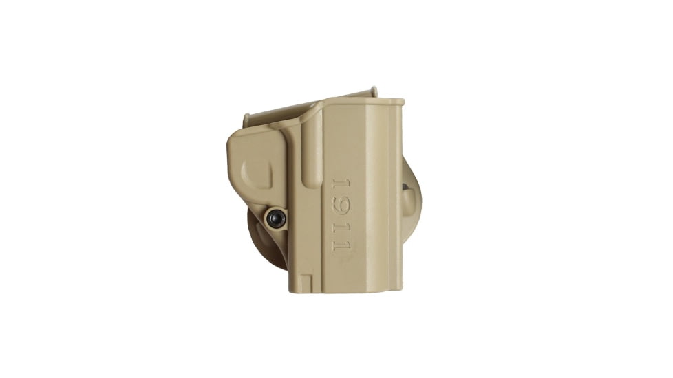 IMI Defense One Piece OWB Paddle Polymer Holster, 1911 .45 ACP Officer'S Pistols, FDE, IMI-Z8080FDE
