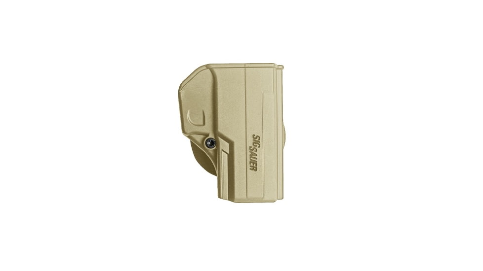 IMI Defense One Piece OWB Paddle Polymer Holster, Sig Sauer P250, P320 Compact, FDE, IMI-Z8050(SG4)FDE