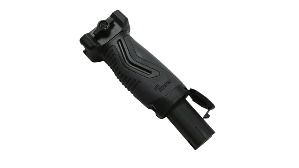 IMI Defense OVG Overmolding Vertical Grip, Black/Black, IMI-ZG105BLACK/BLACK