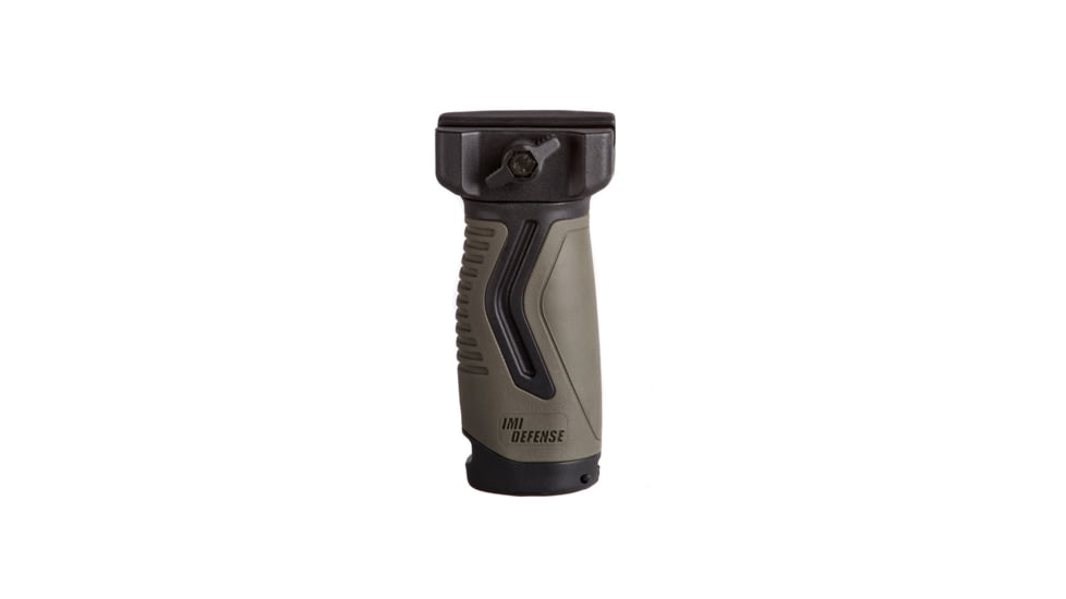 IMI Defense OVG Overmolding Vertical Grip, O.D. Green/Black, IMI-ZG105O.D. GREEN/BLACK