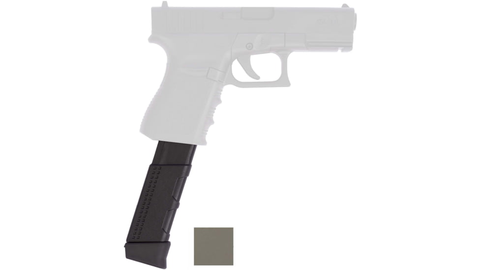 IMI Defense Polymer Pistol Magazine for Glock 17/18/19/19x/26/34 &amp; 45, 31 + 2 Rounds, OD Green, IMI-ZMG33RO.D. GREEN