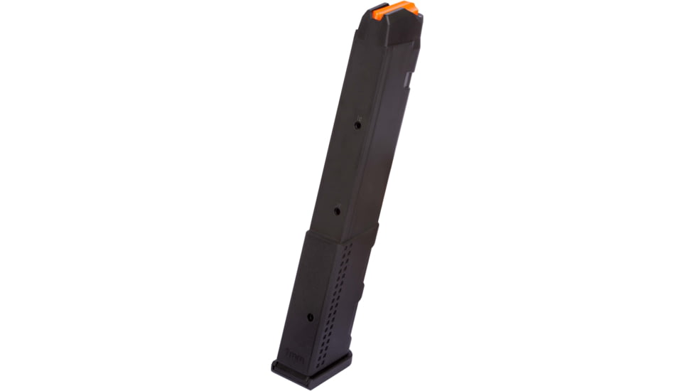 IMI Defense Polymer Pistol Magazine for Glock 17/18/19/19x/26/34 &amp; 45, 31 Rounds, Black, IMI-ZMG31RBLACK