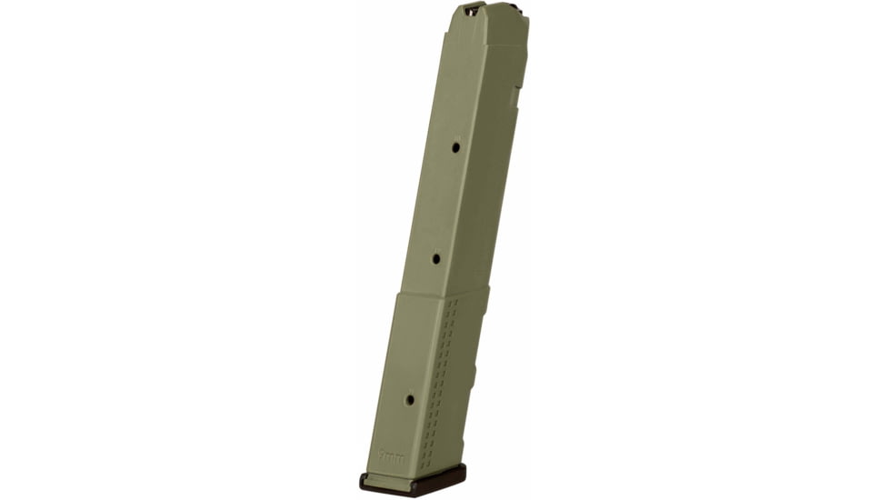 IMI Defense Polymer Pistol Magazine for Glock 17/18/19/19x/26/34 &amp; 45, 31 Rounds, OD Green, IMI-ZMG31RO.D. GREEN