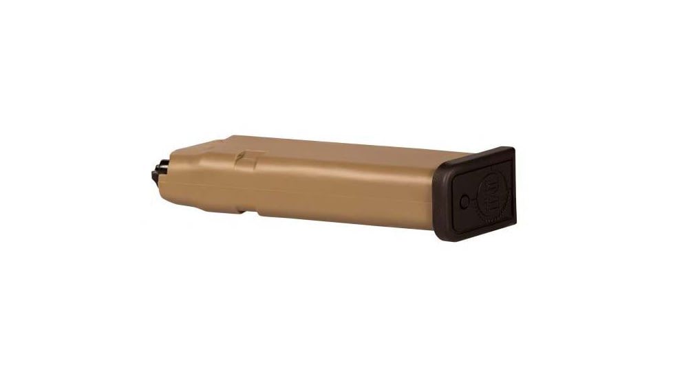 IMI Defense Polymer Pistol Magazine for Glock 17/18/19/19x/26/34/45/47, 17 Rounds, FDE, IMI-ZMG17RFDE
