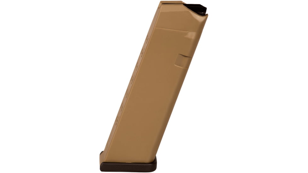 IMI Defense Polymer Pistol Magazine for Glock 17/18/19/19x/26/34/45/47, 17 Rounds, FDE, IMI-ZMG17RFDE