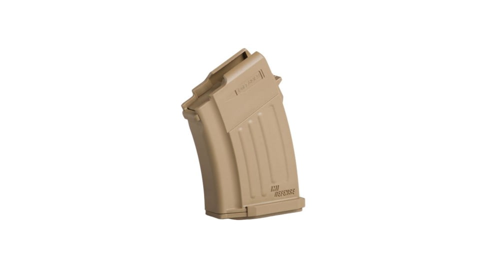 IMI Defense Polymer Rifle Magazine, AK-47, 10 Rounds, FDE, IMI-Z4710FDE-10RD