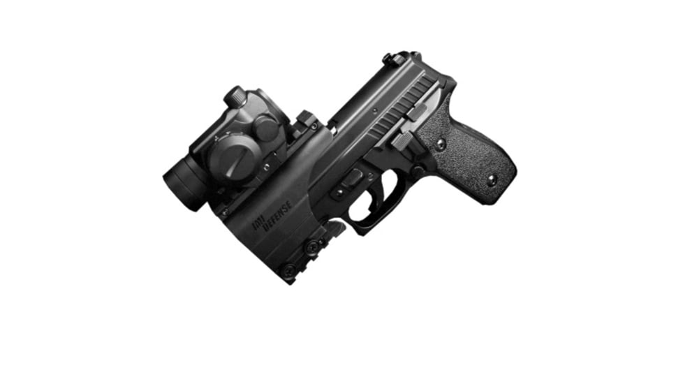 IMI Defense Polymer Scope Red Dot Sight Mount, Black, IMI-ZPM01BLACK