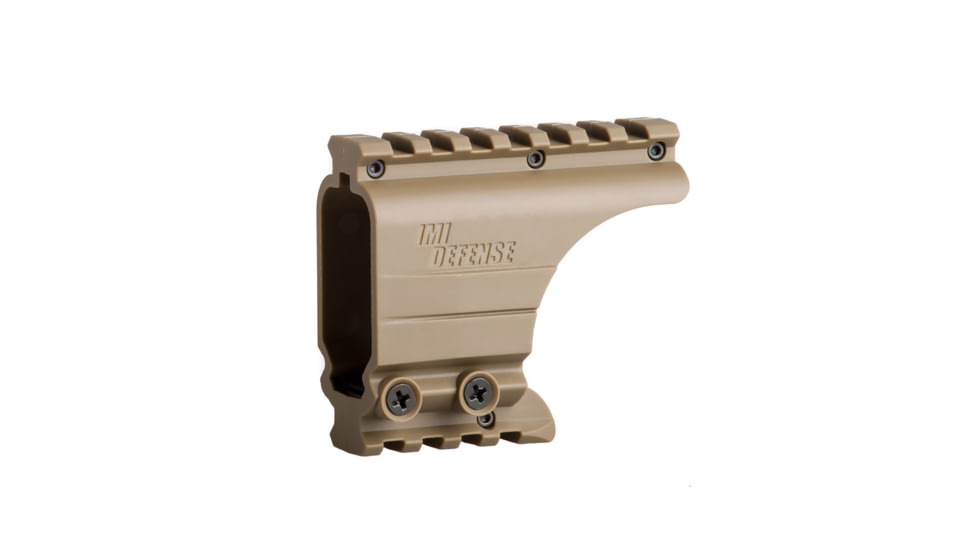 IMI Defense Polymer Scope Red Dot Sight Mount, Flat Dark Earth, IMI-ZPM01FDE