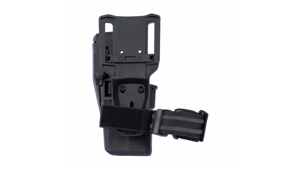 IMI Defense RDL3 Mid Ride Level 3 Polymer OWB Belt Holster, Glock 17/19/19x/25/28/31/32/45/47 Gen 3-5/22/23 Gen 1-4, Right Hand, Matte, Black, IMI-RDL3-BLK