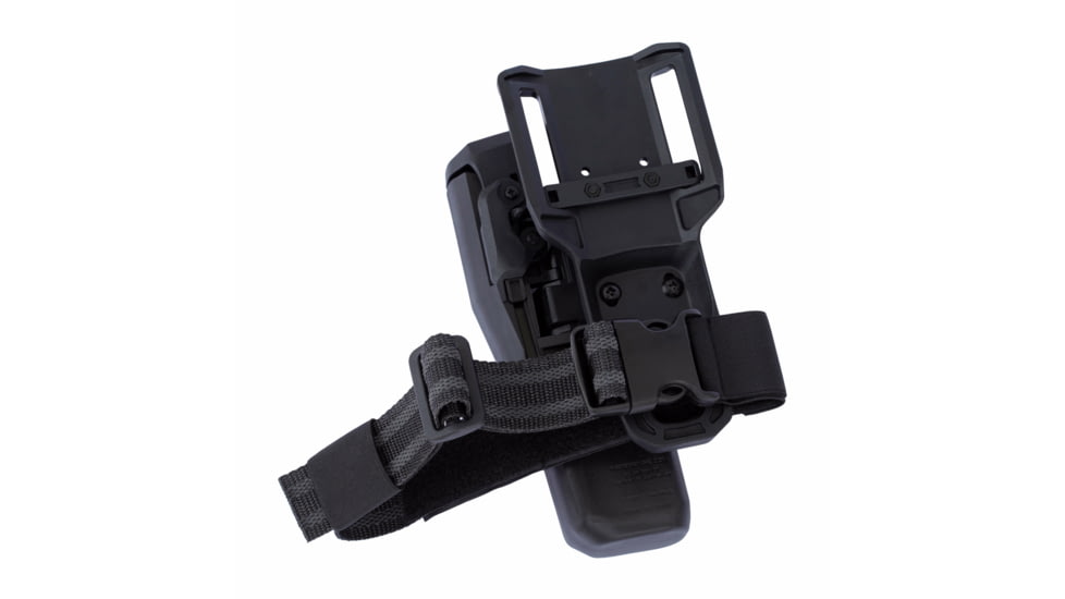 IMI Defense RDL3 Mid Ride Level 3 Polymer OWB Belt Holster, Glock 17/19/19x/25/28/31/32/45/47 Gen 3-5/22/23 Gen 1-4, Right Hand, Matte, Black, IMI-RDL3-BLK