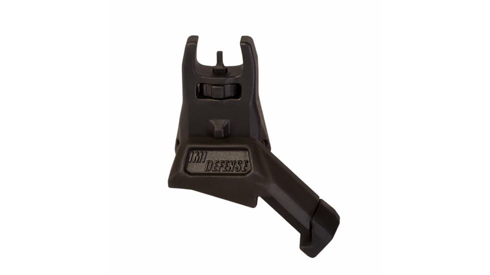 IMI Defense TFS Polymer Front Flip Up Sight 45 Degrees Offset, Black, IMI-Z7145BLACK