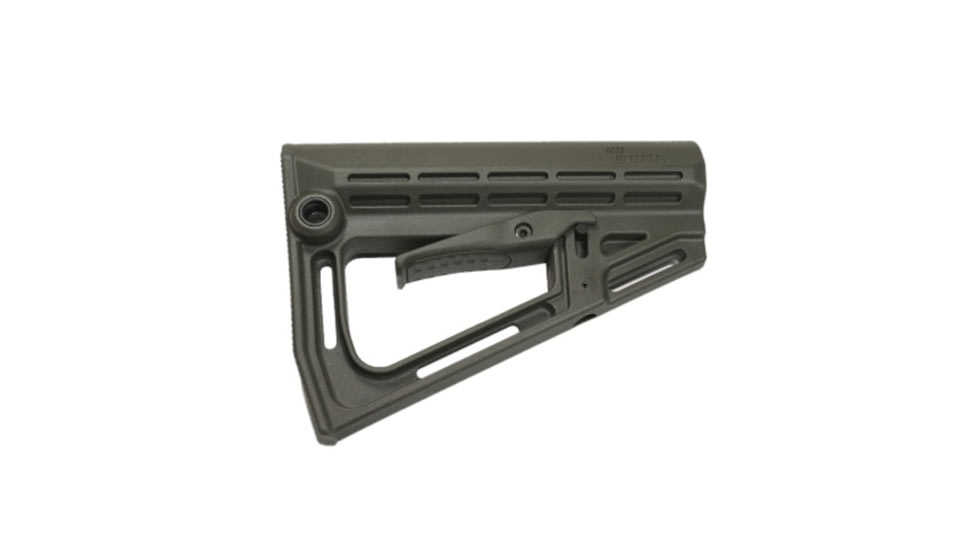 IMI Defense TS-1 Tactical AR-15, M16, M4 Collapsible AR Buttstock w/Overmolded Buttplate, Olive Drab Green, IMI-ZS101O.D. GREEN