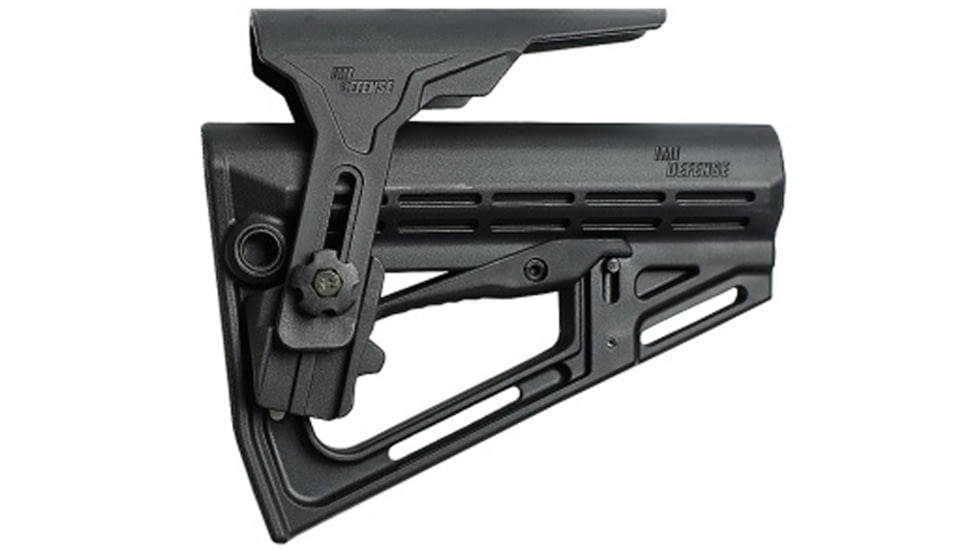 IMI Defense TS-1 Tactical Stock w/ Polymer Cheek Rest, Mil-Spec, Black, 96209