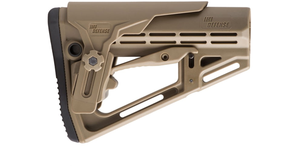 IMI Defense TS-1 Tactical Stock w/ Polymer Cheek Rest, Mil-Spec, FDE, 96207