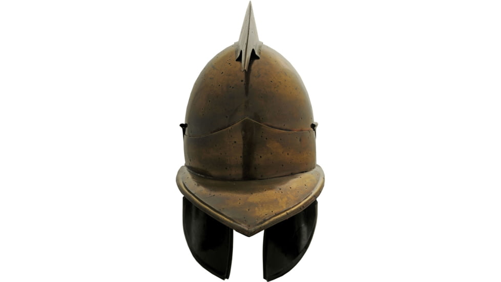 India Made Gold Gladiator Helmet