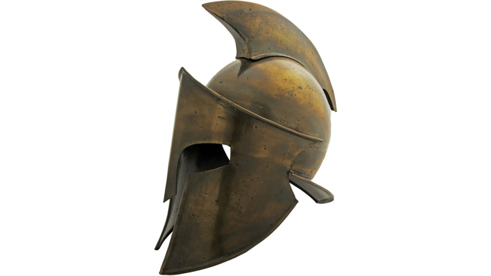 India Made Gold Gladiator Helmet