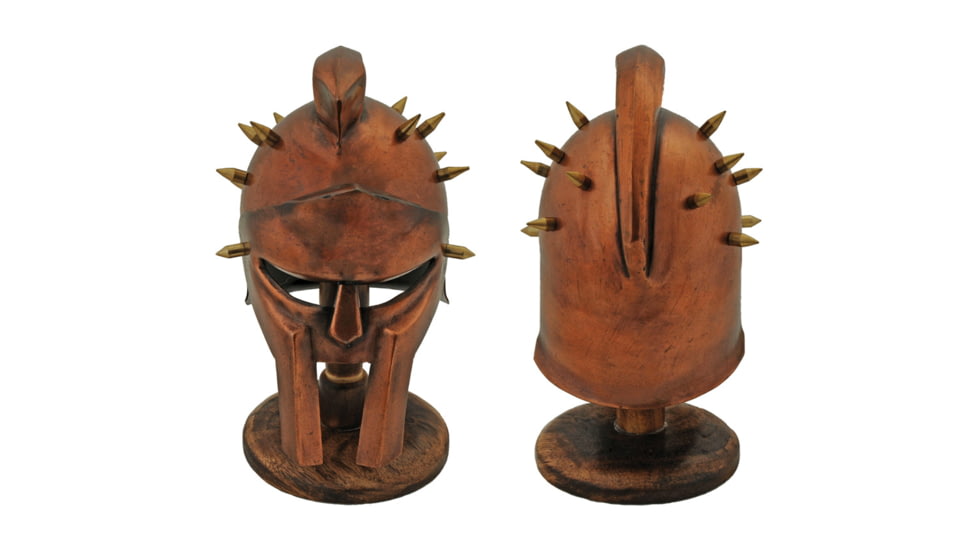 India Made Mini Gladiator Helmet w/ Stand