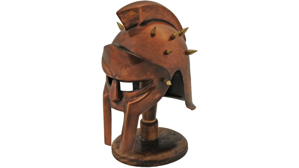 India Made Mini Gladiator Helmet w/ Stand