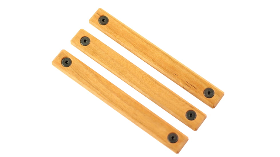 Indignant Arms IA Classic MLOK Rail Panels, 2.0 Slots, Cherry Grip/Black Frame, rp-acc-ch-2.0