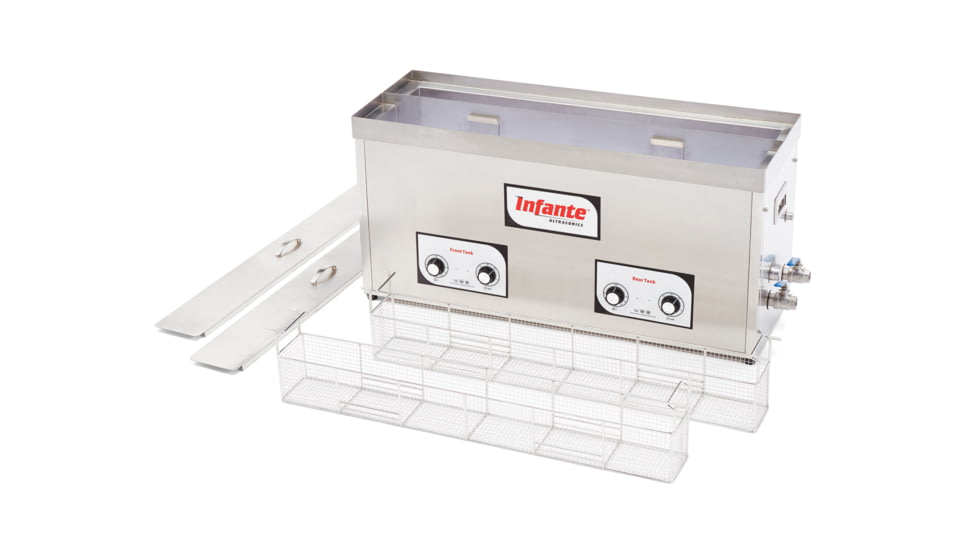 Infante Ultrasonics S40 Gun Cleaning System, Stainless, IU-S40
