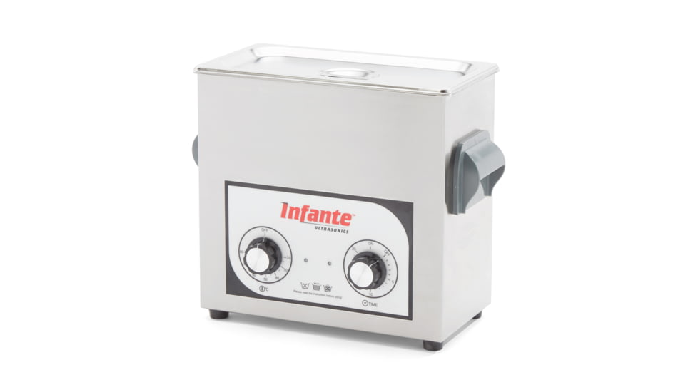 Infante Ultrasonics S6 Gun Cleaning System, Stainless, IU-S6