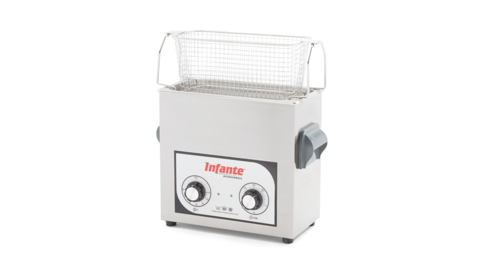 Infante Ultrasonics S6 Gun Cleaning System, Stainless, IU-S6