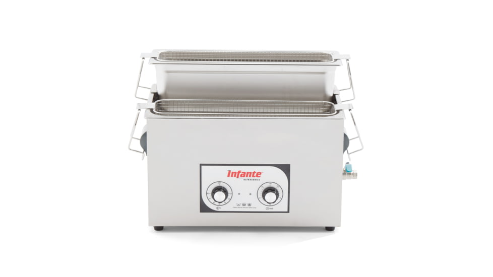 Infante Ultrasonics S9 Gun Cleaning System, Stainless, IU-S9