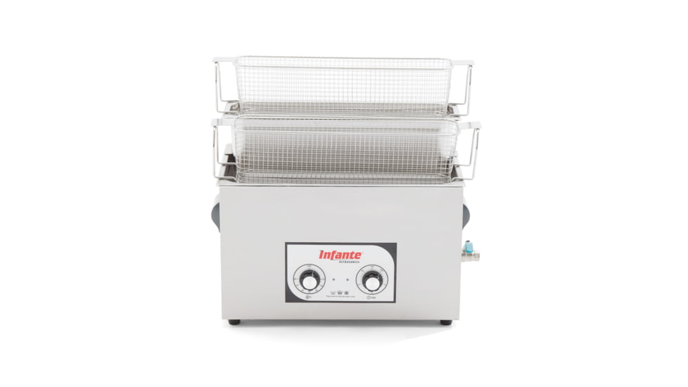 Infante Ultrasonics S9 Gun Cleaning System, Stainless, IU-S9