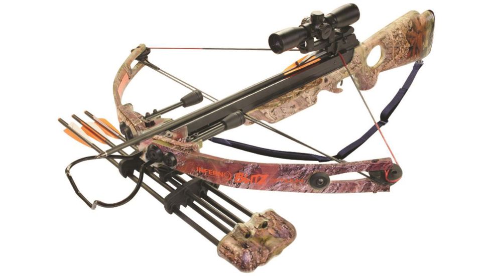 Inferno Blitz Optimum Crossbow, w/Illuminated Reticle Scope, 100