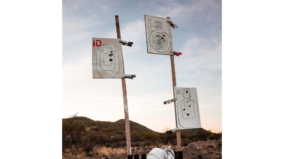 Infinite Defense 10in Bullseye Self-Healing Target, White, BULL10