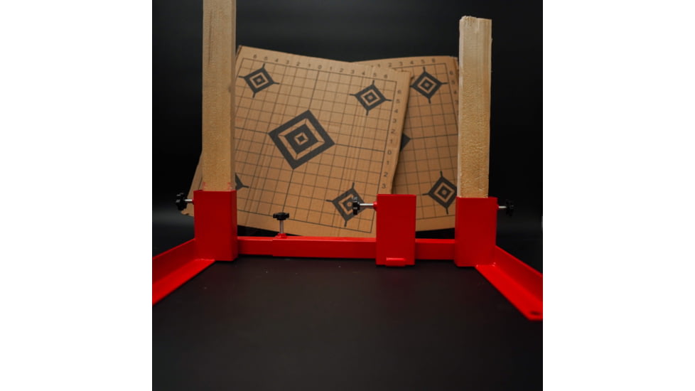 Infinite Defense Adjustable Infinity Target Stand, Fixed, Red, TSADJ