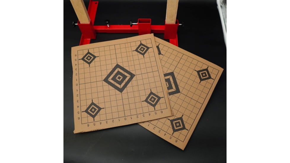 Infinite Defense Adjustable Infinity Target Stand, Fixed, Red, TSADJ