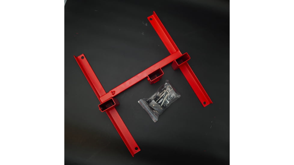 Infinite Defense Adjustable Infinity Target Stand, Fixed, Red, TSADJ