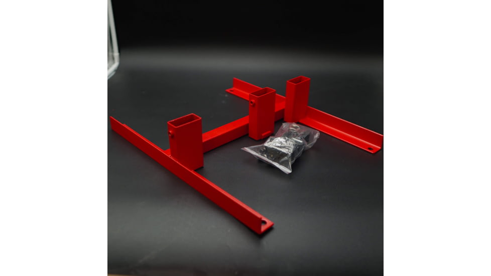 Infinite Defense Adjustable Infinity Target Stand, Fixed, Red, TSADJ