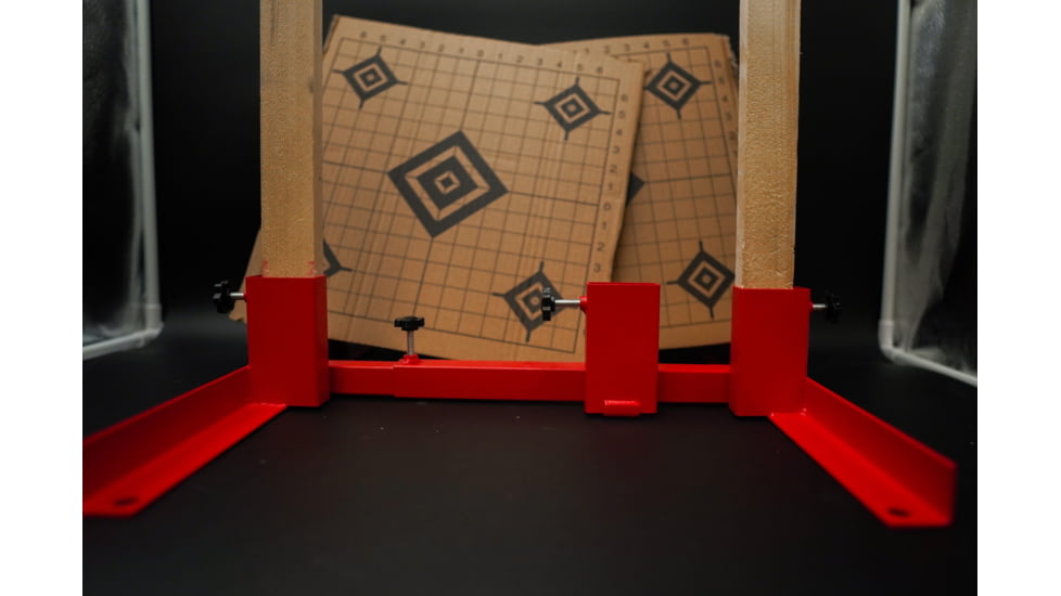 Infinite Defense Adjustable Infinity Target Stand, Fixed, Red, TSADJ