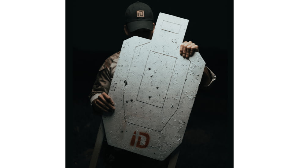 Infinite Defense Gen 2 Infinity Target, Silhouette, White, SIL1