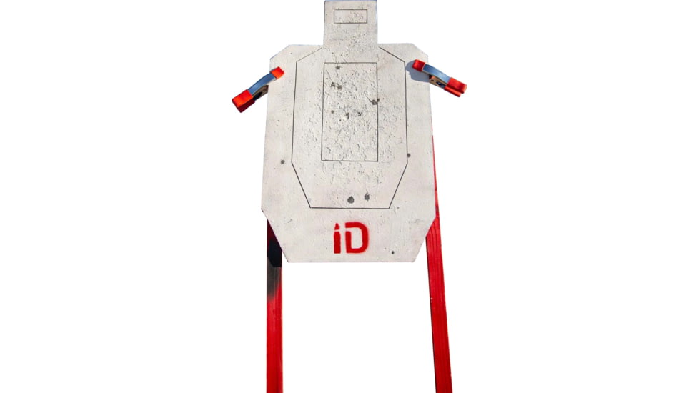 Infinite Defense Gen 2 Infinity Target, Silhouette, White, SIL1
