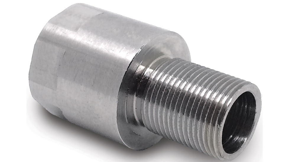 Infinite Product Solutions 1/2-36 RH - 1/2-28 Thread Adapter, Polished Stainless Steel, 1236-1228-SS