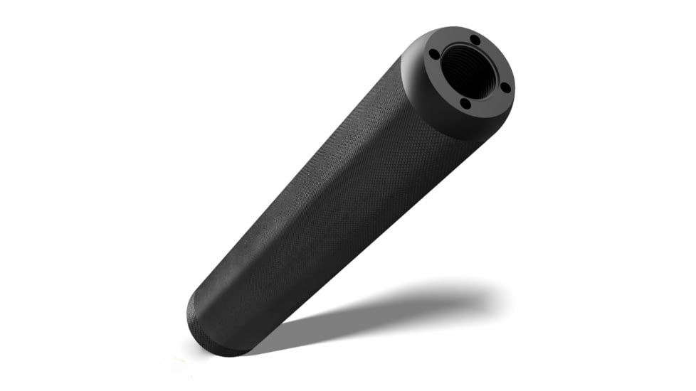 Infinite Product Solutions 12in Redirect Compensator, Graphite Black Cerakote, Knurled, SRS-12IN-KN-H146-CR