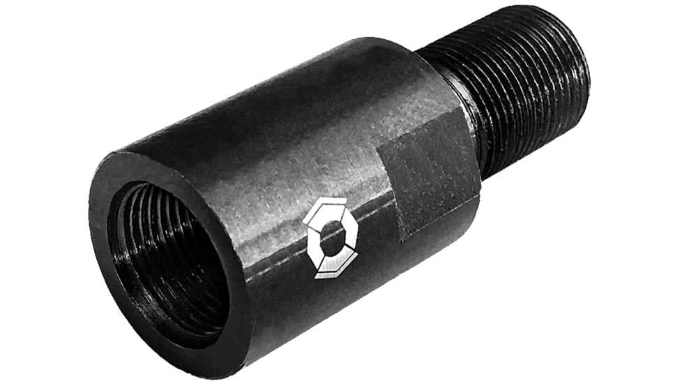 Infinite Product Solutions 1in Barrel Extension, Black Phosphate, 1/2x36 - 9mm Luger, 1236-EXT-1IN-BS