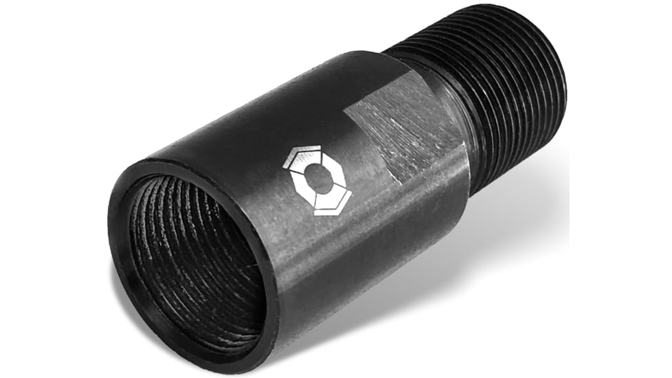 Infinite Product Solutions 1in Barrel Extension, Black Phosphate, 5/8x24 - .30 Carbine/.308 Winchester/.300 AAC Blac, 5824-EXT-1IN-BS