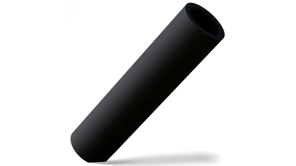 Infinite Product Solutions 6in QD Sound Redirect Sleeve, Matte Black Anodize, Smooth, SRS-6IN-BA-MTE