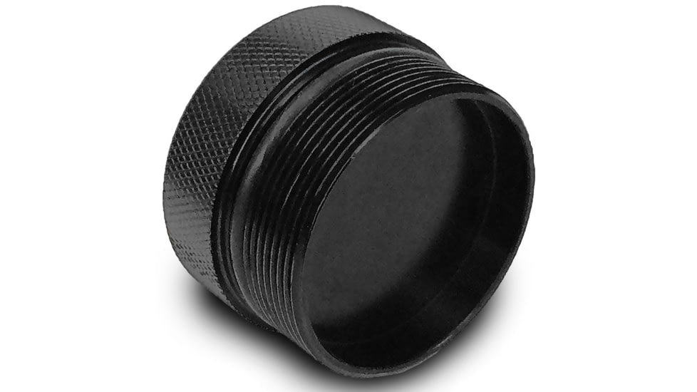 Infinite Product Solutions Closed Storage Cap, Black Anodize, FEC-CLSD-BA